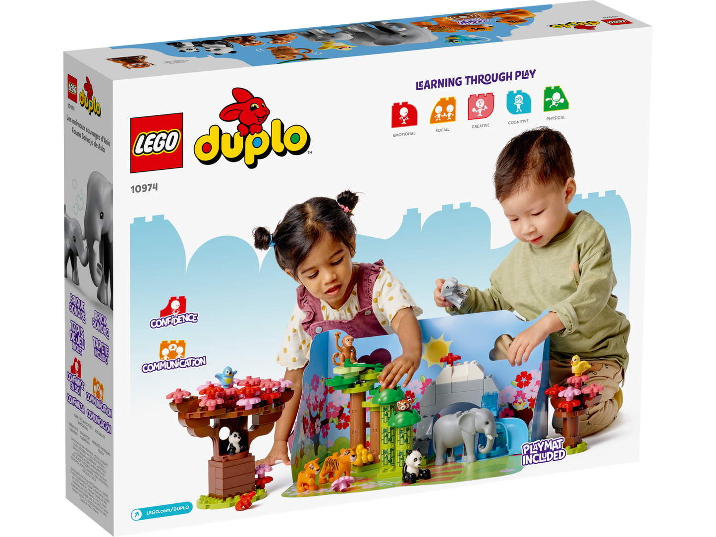 DUPLO 10974 Wilde Tiere Asiens