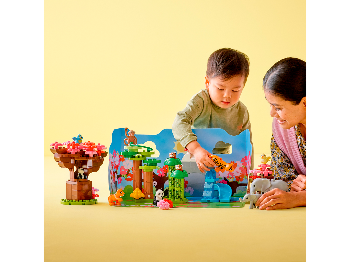 DUPLO 10974 Wilde Tiere Asiens