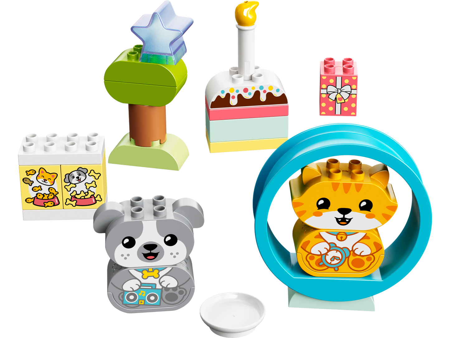 DUPLO 10977 Mein erstes Hündchen & Kätzchen mit Ton