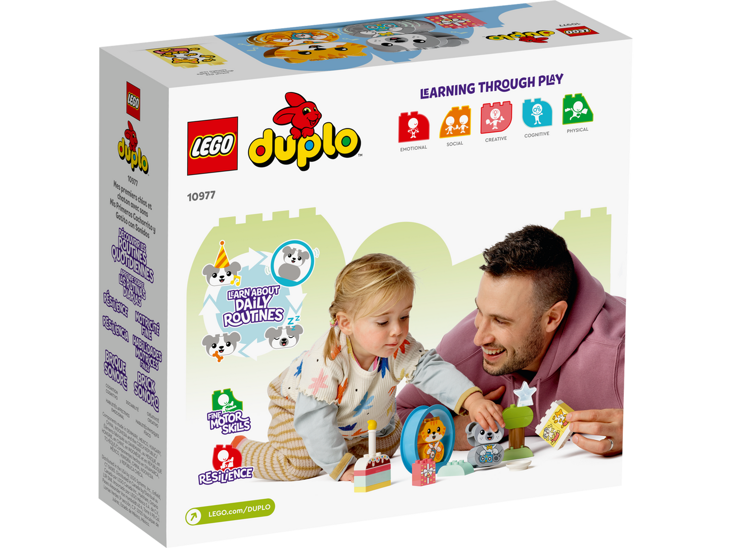 DUPLO 10977 Mein erstes Hündchen & Kätzchen mit Ton