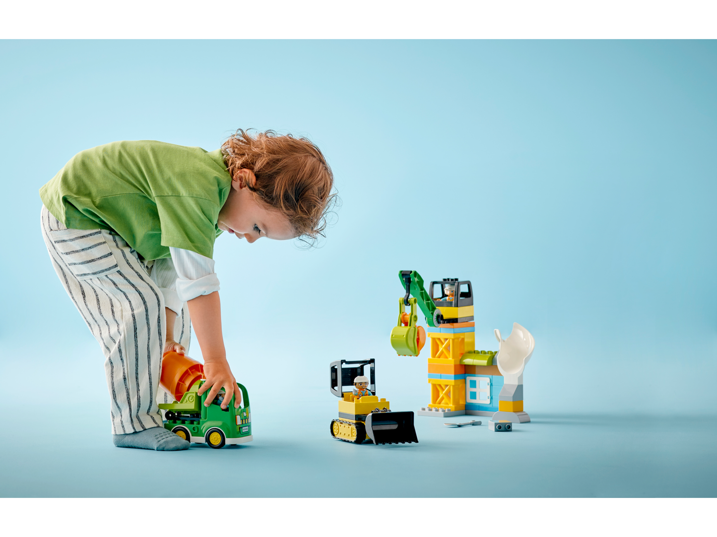 DUPLO 10990 Baustelle mit Baufahrzeugen