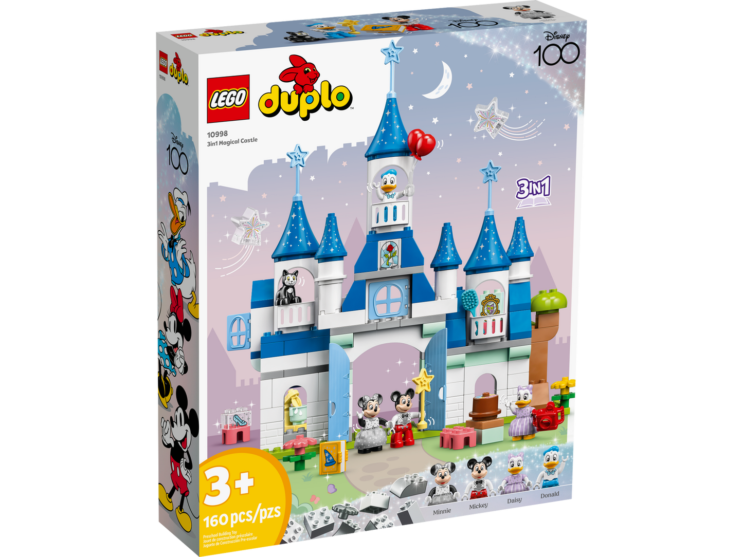 Disney 10998 3-in-1-Zauberschloss