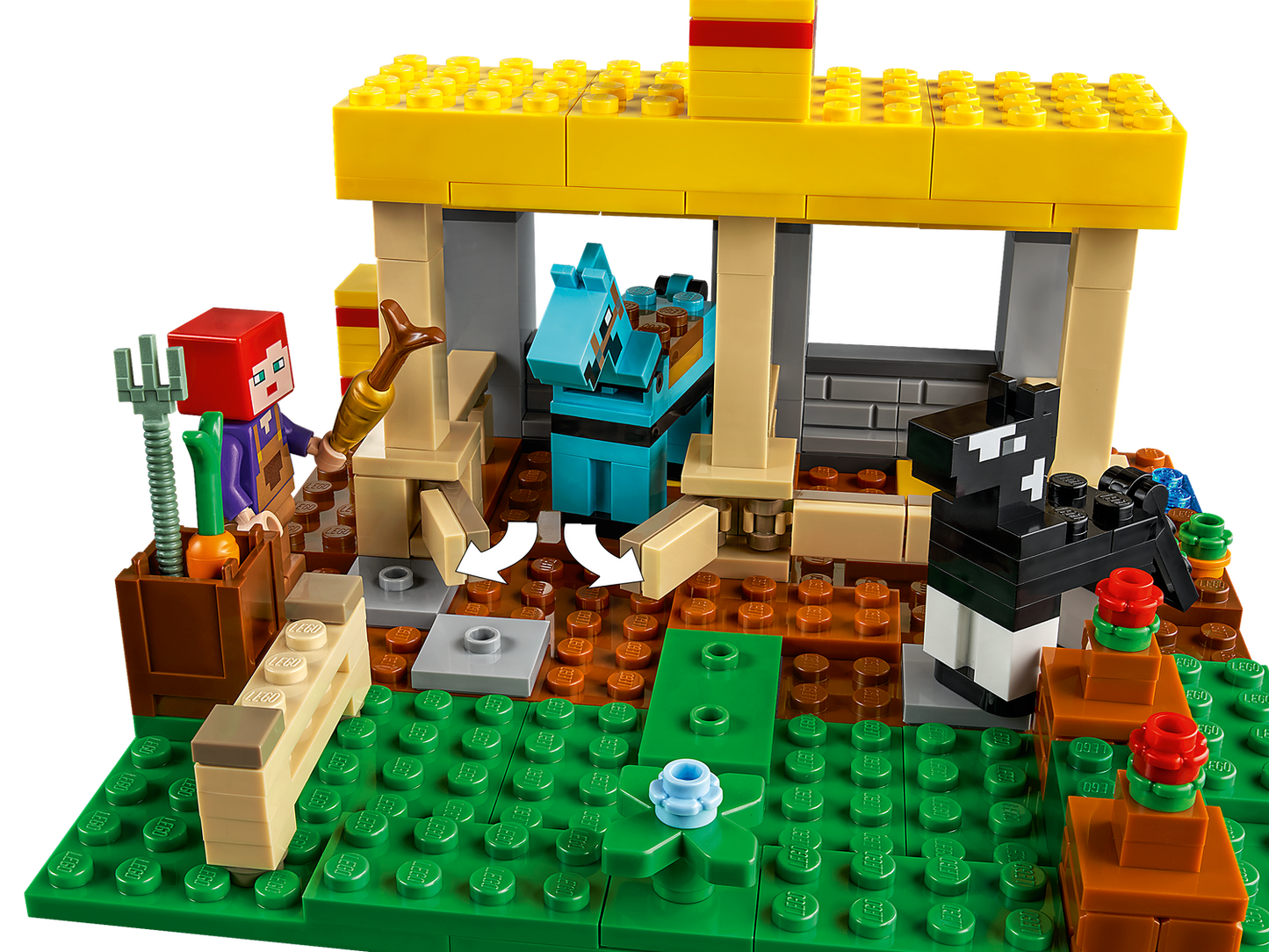 Minecraft 21171 Der Pferdestall