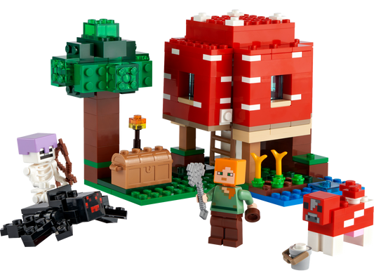 Minecraft 21179 Das Pilzhaus