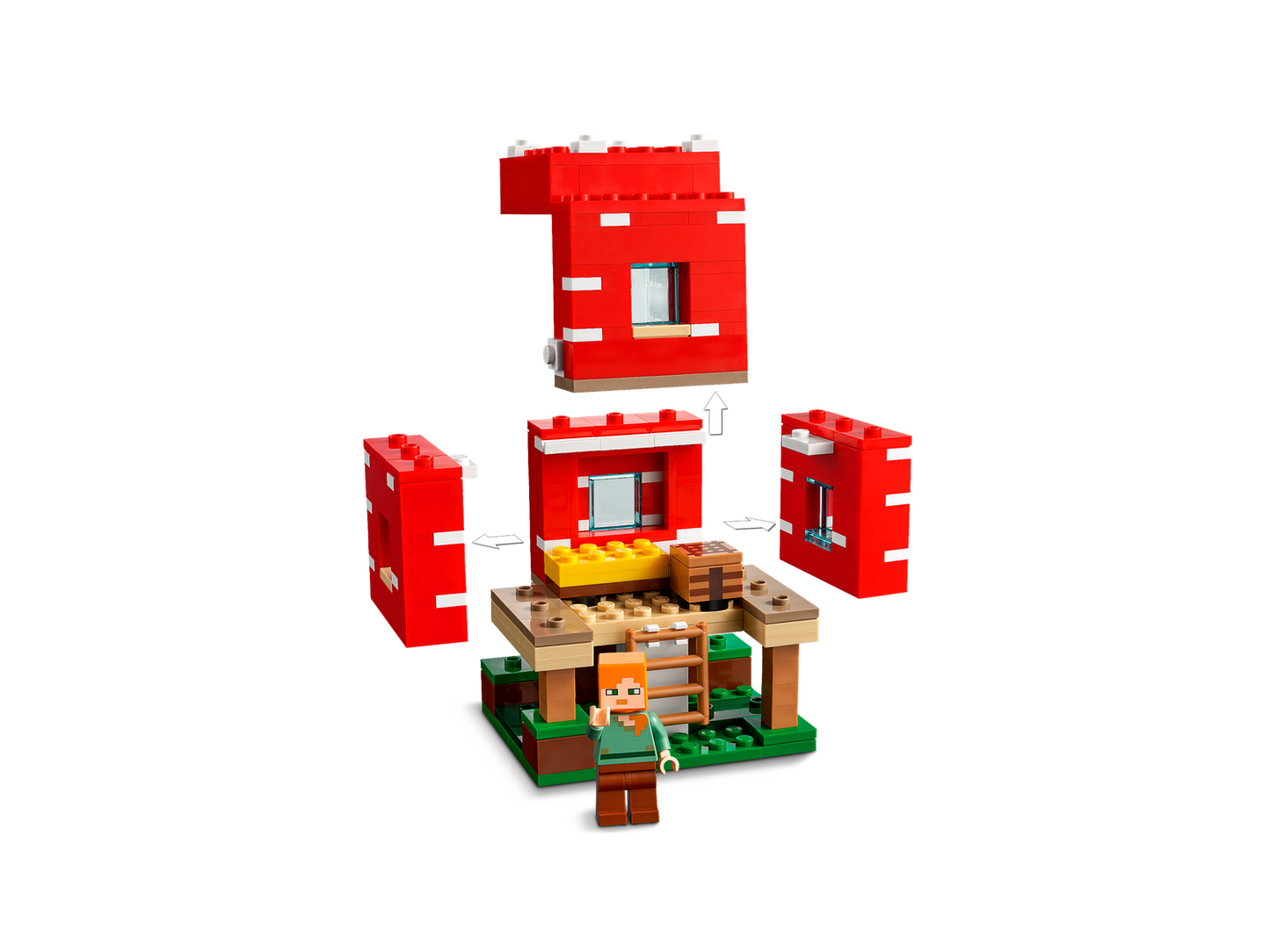 Minecraft 21179 Das Pilzhaus