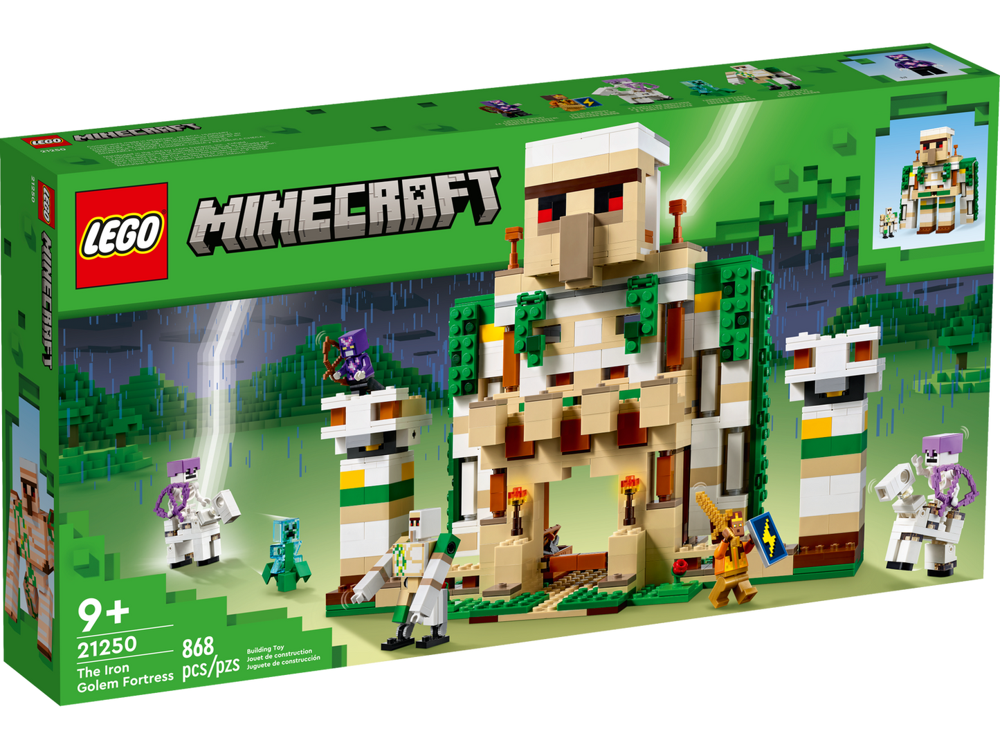 Minecraft 21250 Die Eisengolem-Festung