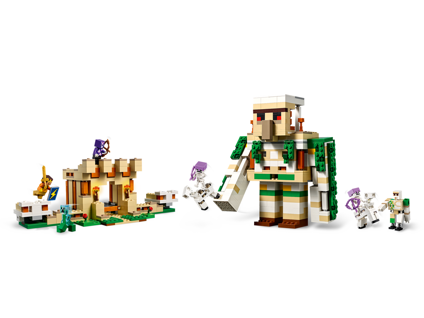 Minecraft 21250 Die Eisengolem-Festung