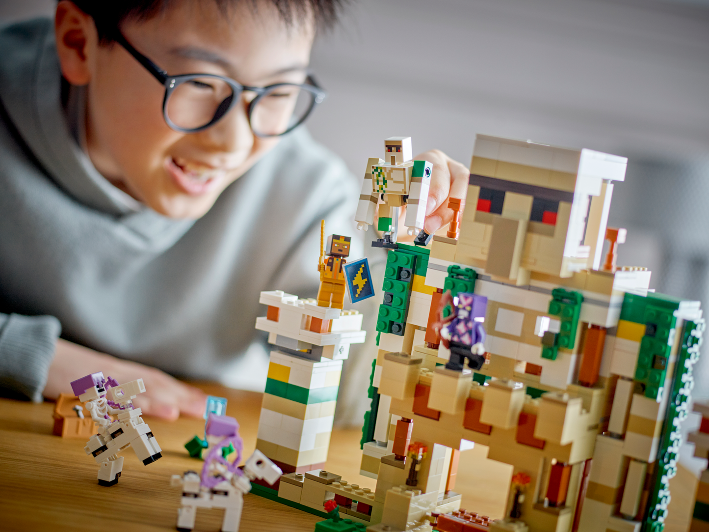 Minecraft 21250 Die Eisengolem-Festung