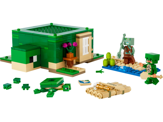 Minecraft 21254 Das Schildkrötenstrandhaus