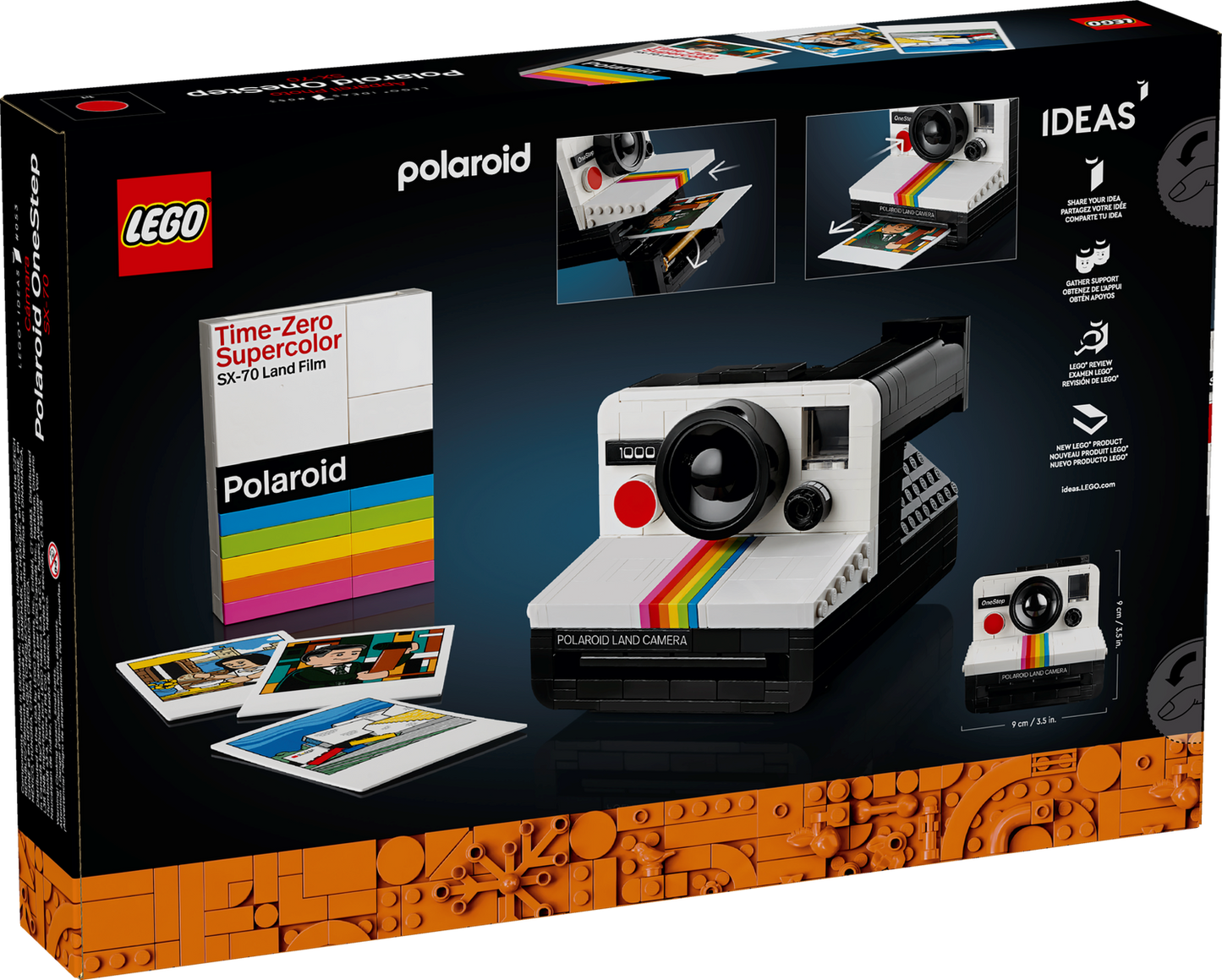 Ideas 21345 Polaroid OneStep SX-70 Sofortbildkamera