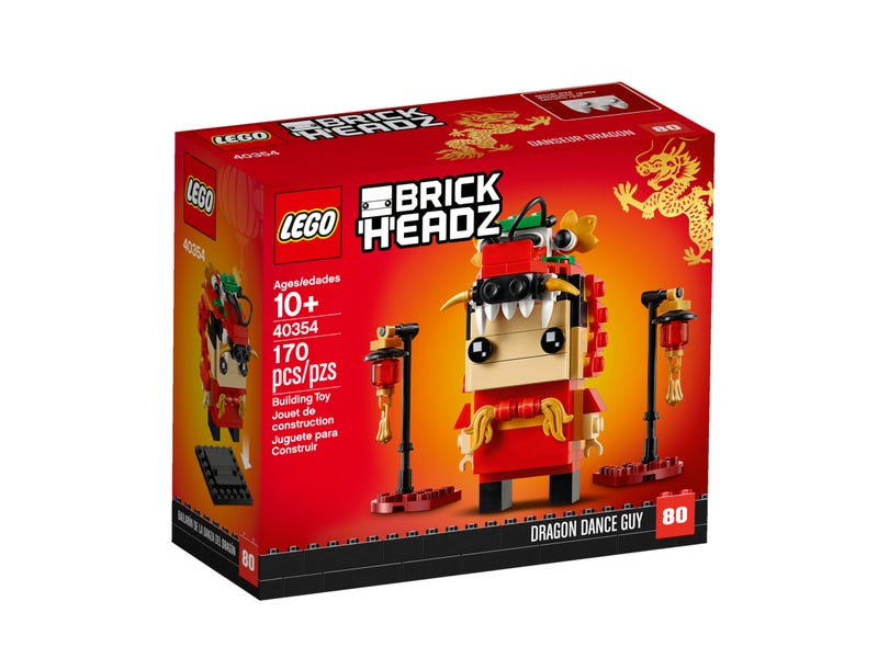 BrickHeadz 40354 Drachentanz-Mann