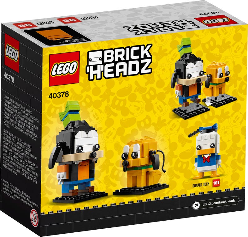 BrickHeadz 40378 Goofy& Pluto