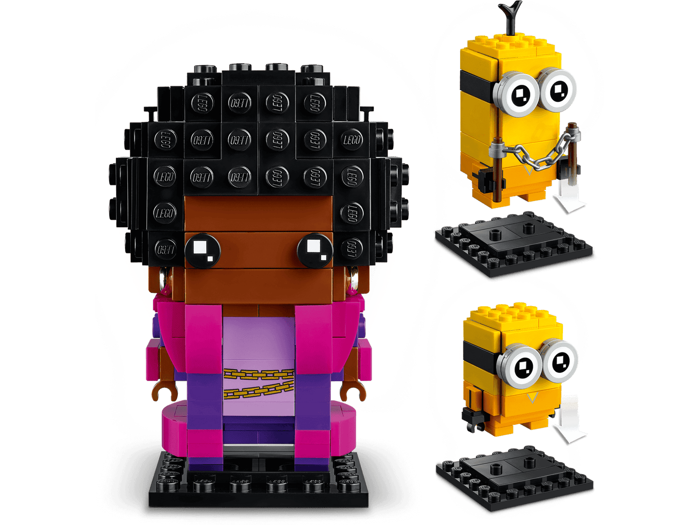 BrickHeadz 40421 Belle Bottom, Kevin & Bob