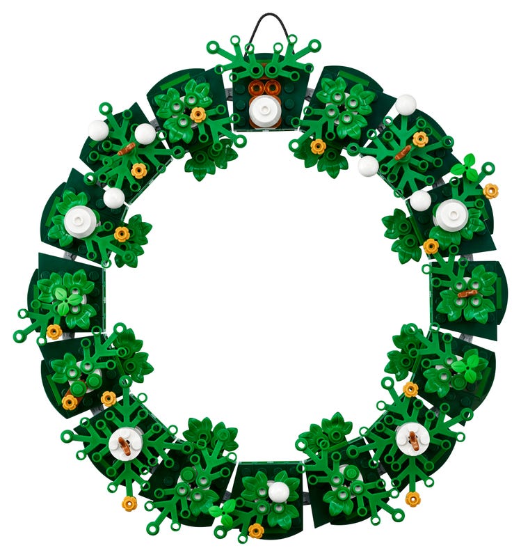 Seasonal 40426 Türkranz/ Adventskranz 2in1