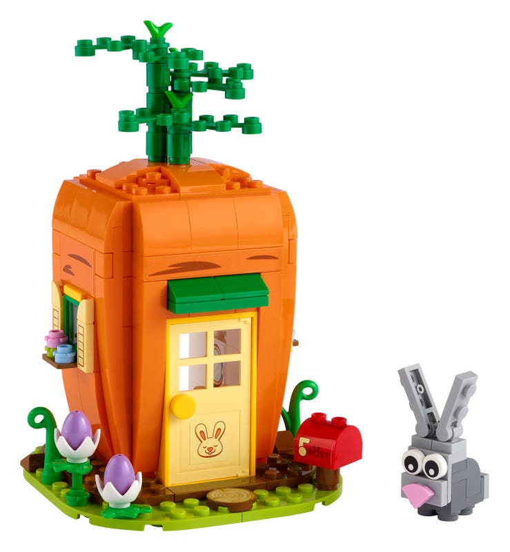Seasonal 40449 Karottenhaus des Osterhasen