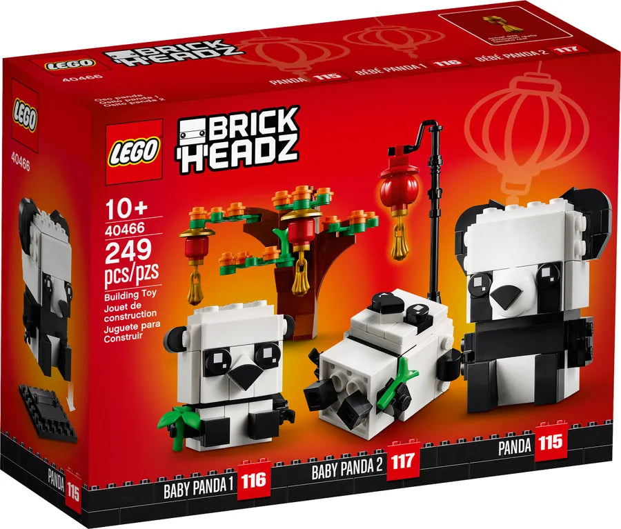 BrickHeadz 40466 Pandas fürs chinesische Neujahrsfest