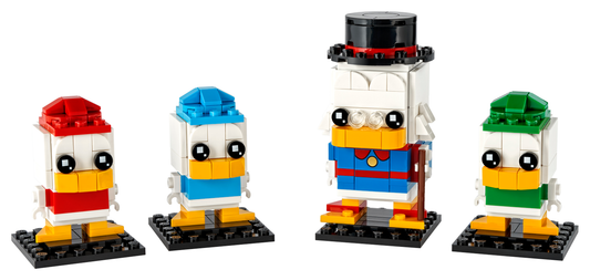 BrickHeadz 40477 Dagobert Duck, Tick, Trick & Track