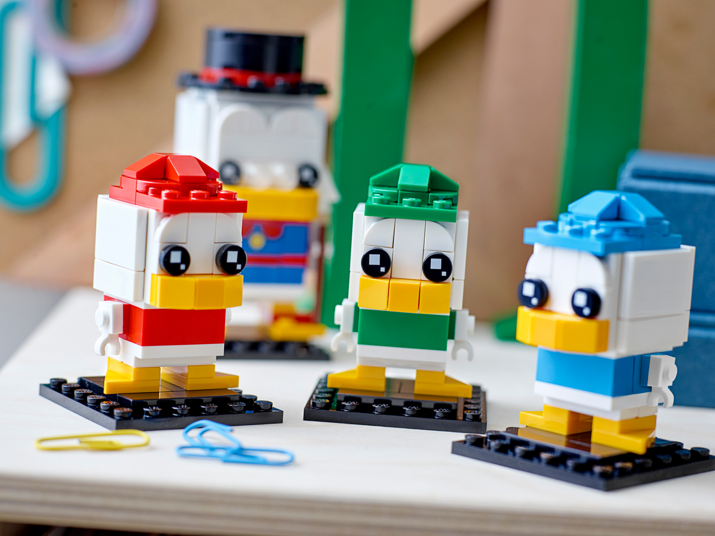 BrickHeadz 40477 Dagobert Duck, Tick, Trick & Track
