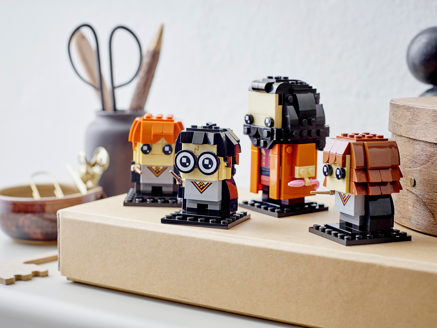 BrickHeadz 40495 Harry, Hermine, Ron & Hagrid