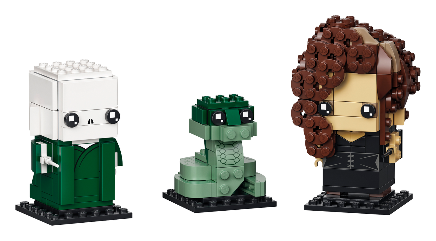 BrickHeadz 40496 Voldemort, Nagini & Bellatrix