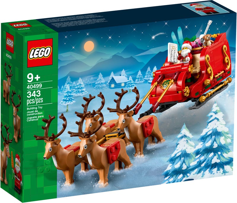 Seasonal 40499 Schlitten des Weihnachtsmanns