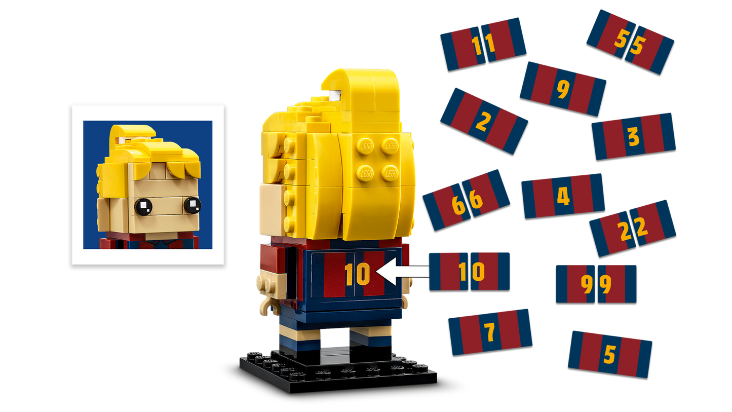 BrickHeadz 40542 FC Barcelona Go Brick Me