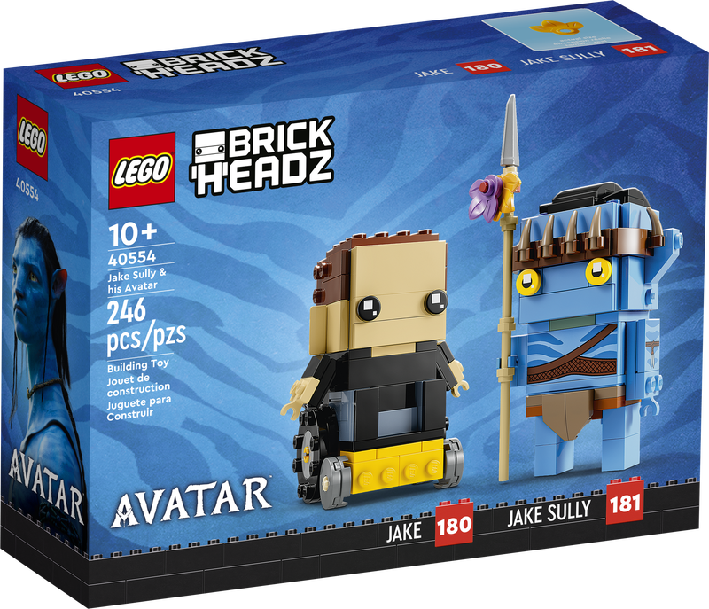 BrickHeadz 40554 Jake Sully und sein Avatar