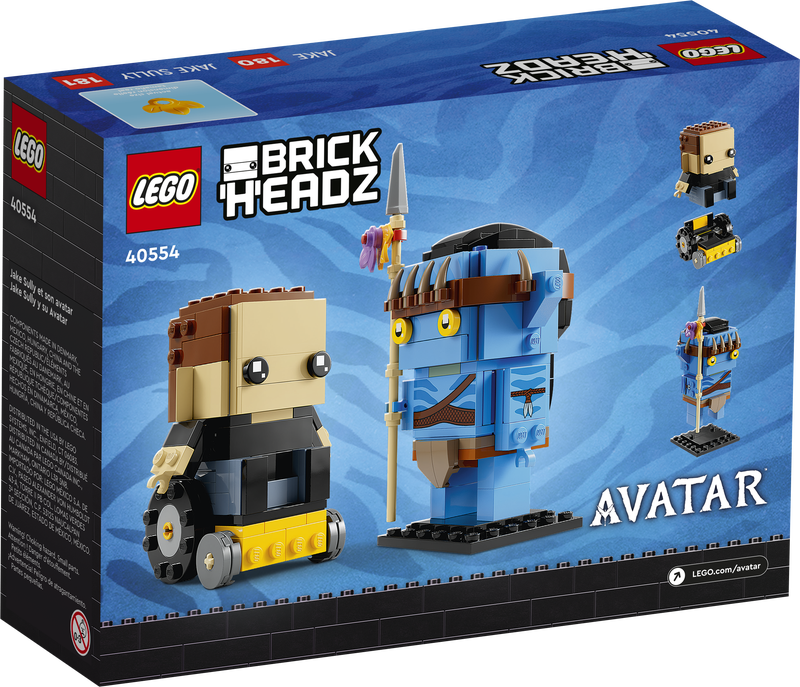 BrickHeadz 40554 Jake Sully und sein Avatar