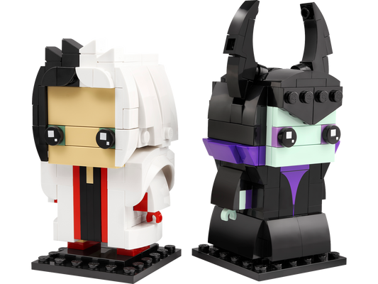 BrickHeadz 40620 Cruella und Maleficent