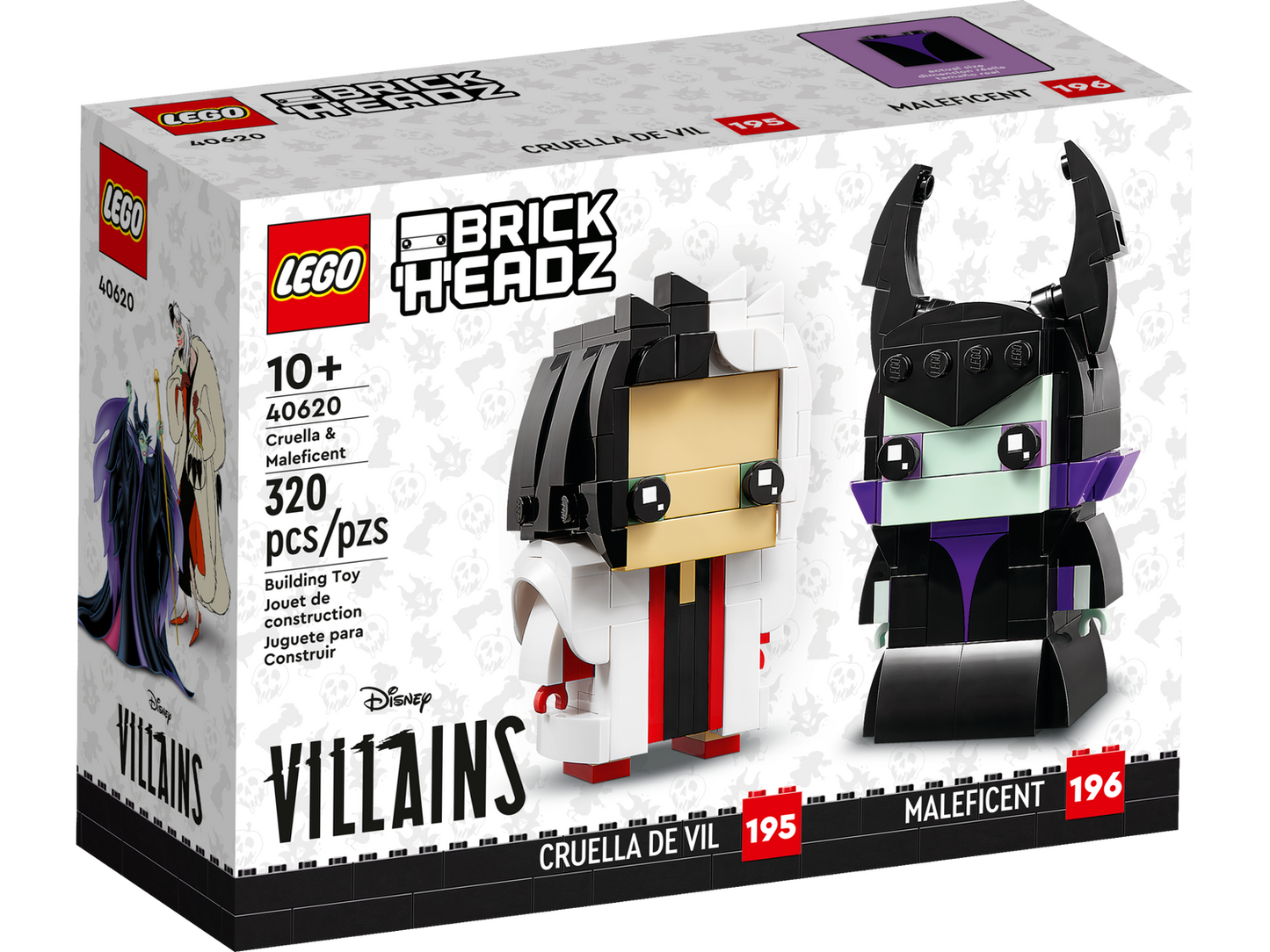BrickHeadz 40620 Cruella und Maleficent