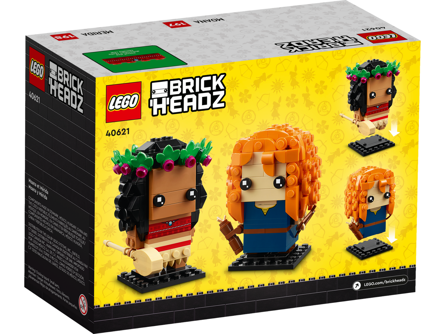 BrickHeadz 40621 Vaiana und Merida