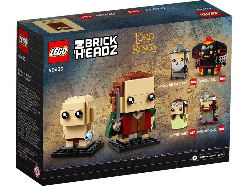 BrickHeadz 40630 Frodo™ und Gollum™