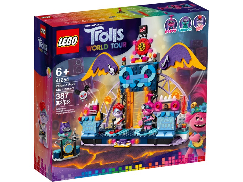 Trolls 41254 Volcano Rock City Konzert