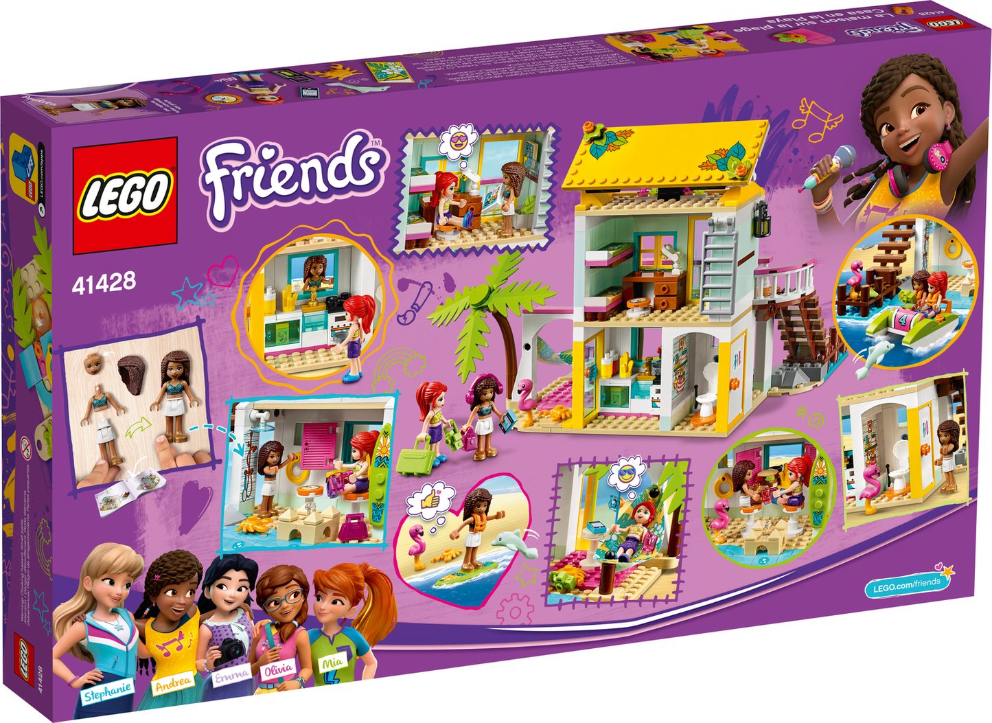 Friends 41428 Strandhaus mit Tretboot