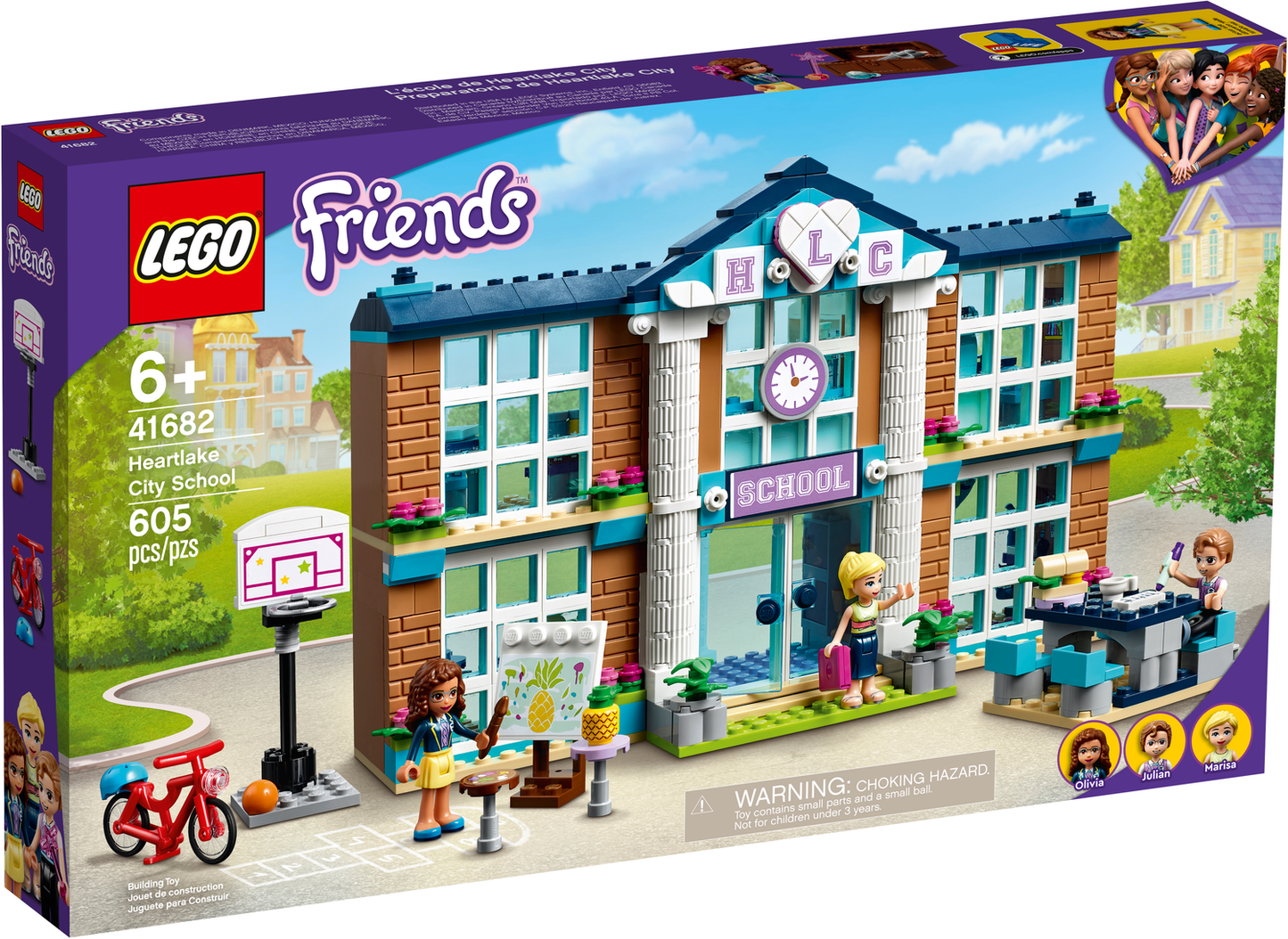 Friends 41682 Heartlake City Schule