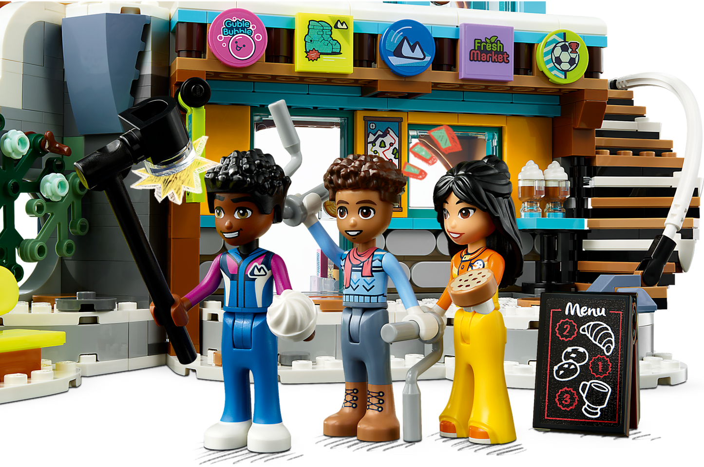 Friends 41756 Skipiste und Café