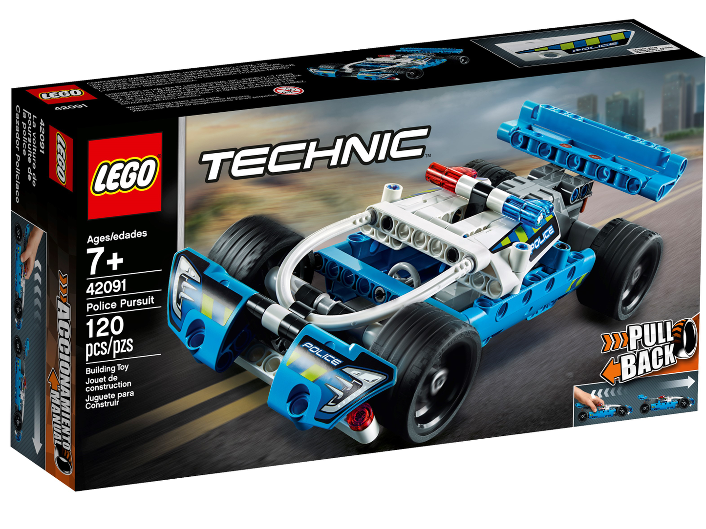 Technic 42091 Polizei-Verfolgungsjagd