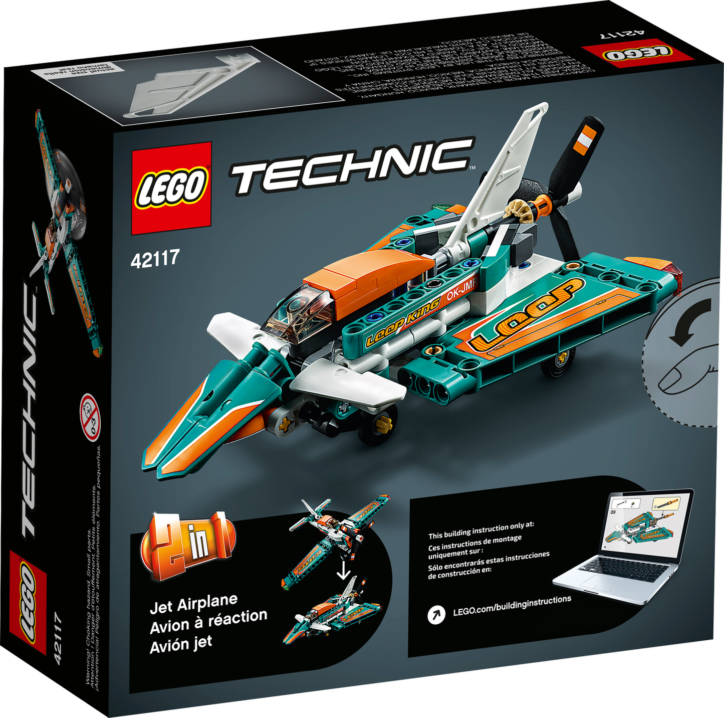 Technic 42117 Rennflugzeug