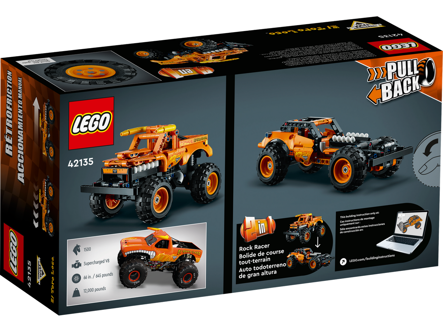 Technic 42135 Monster Jam El Toro Loco