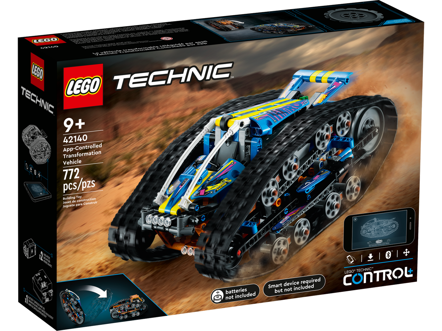 Technic 42140 App-gesteuertes Transformationsfahrzeug