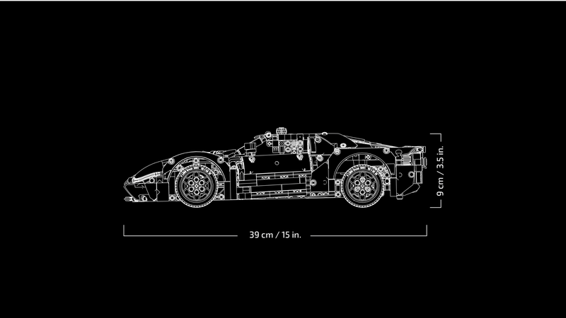 Technic 42154 Ford GT 2022