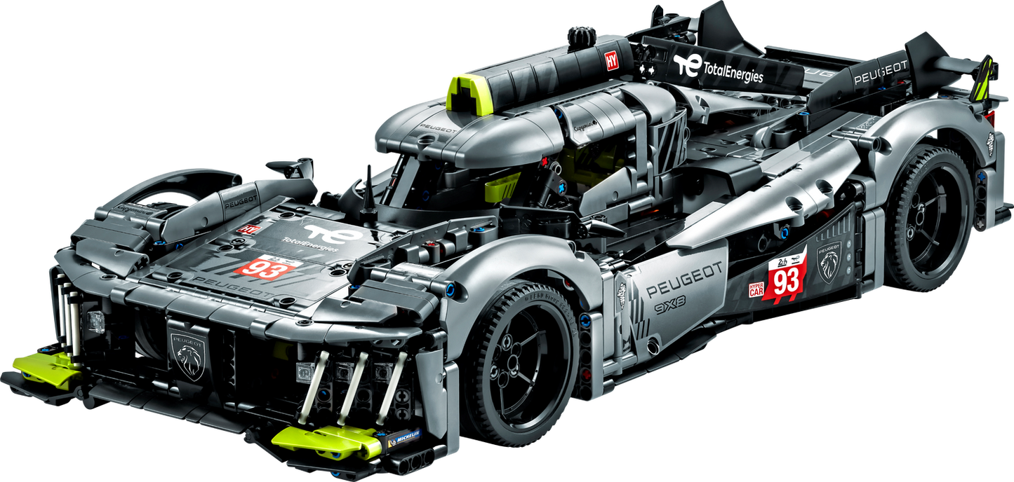 Technic 42156 PEUGEOT 9X8 24H Le Mans Hybrid Hypercar