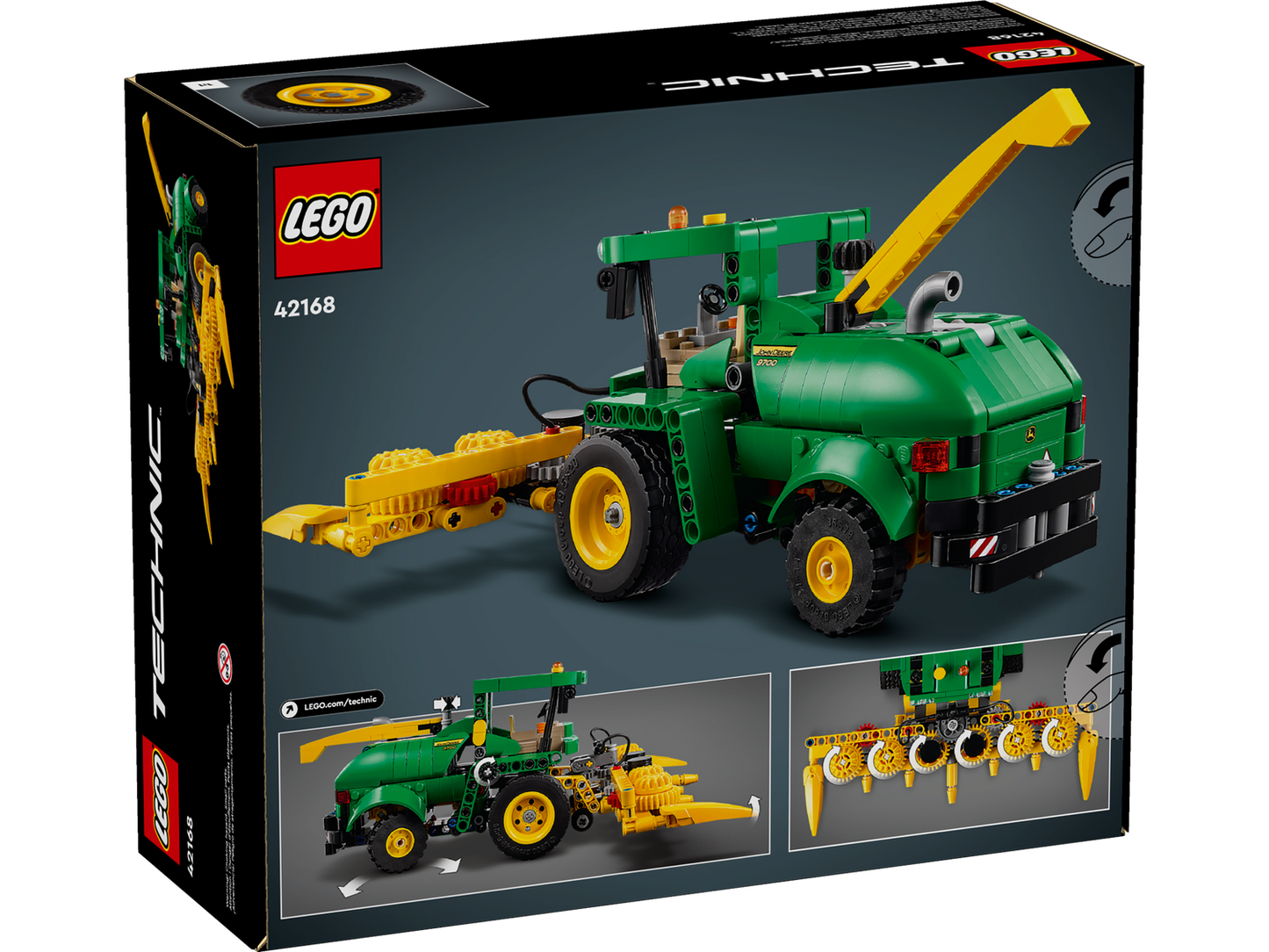 Technic 42168 John Deere 9700 Forage Harvester