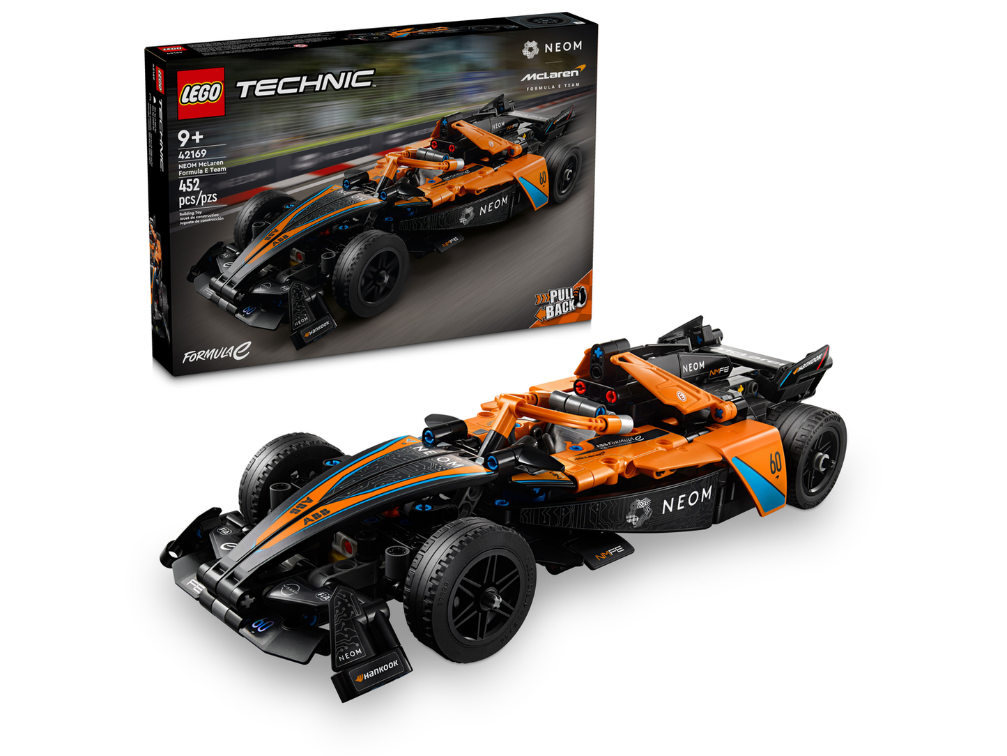 Technic 42169 NEOM McLaren Formula E Race Car