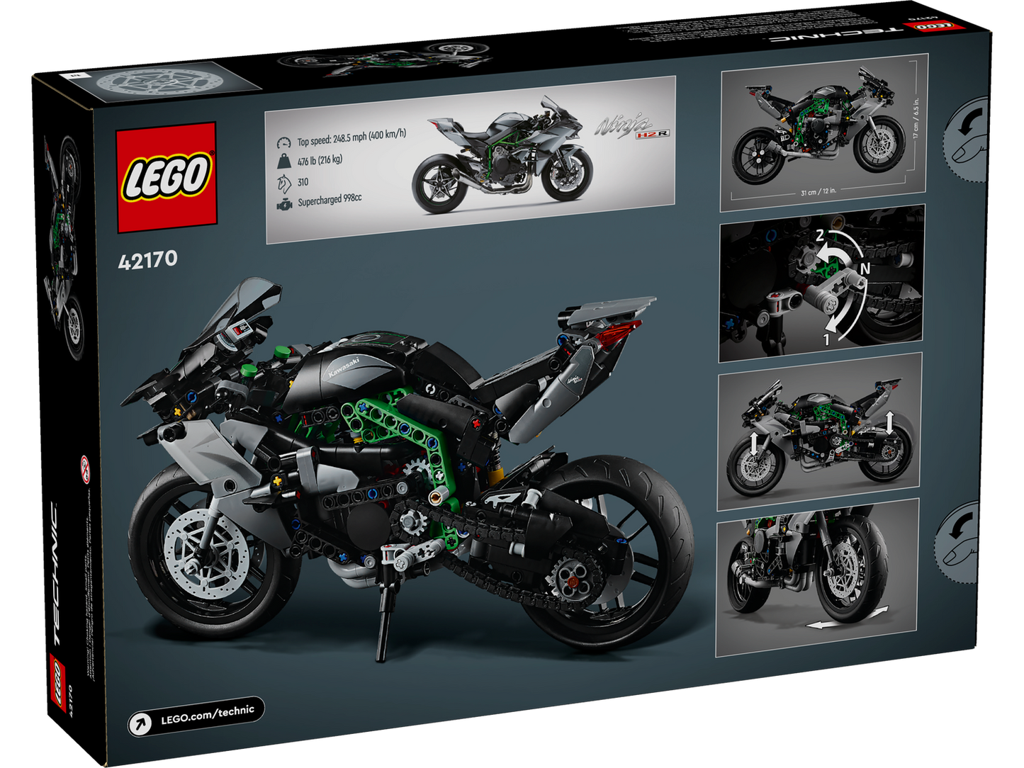 Technic 42170 Kawasaki Ninja H2R Motorrad