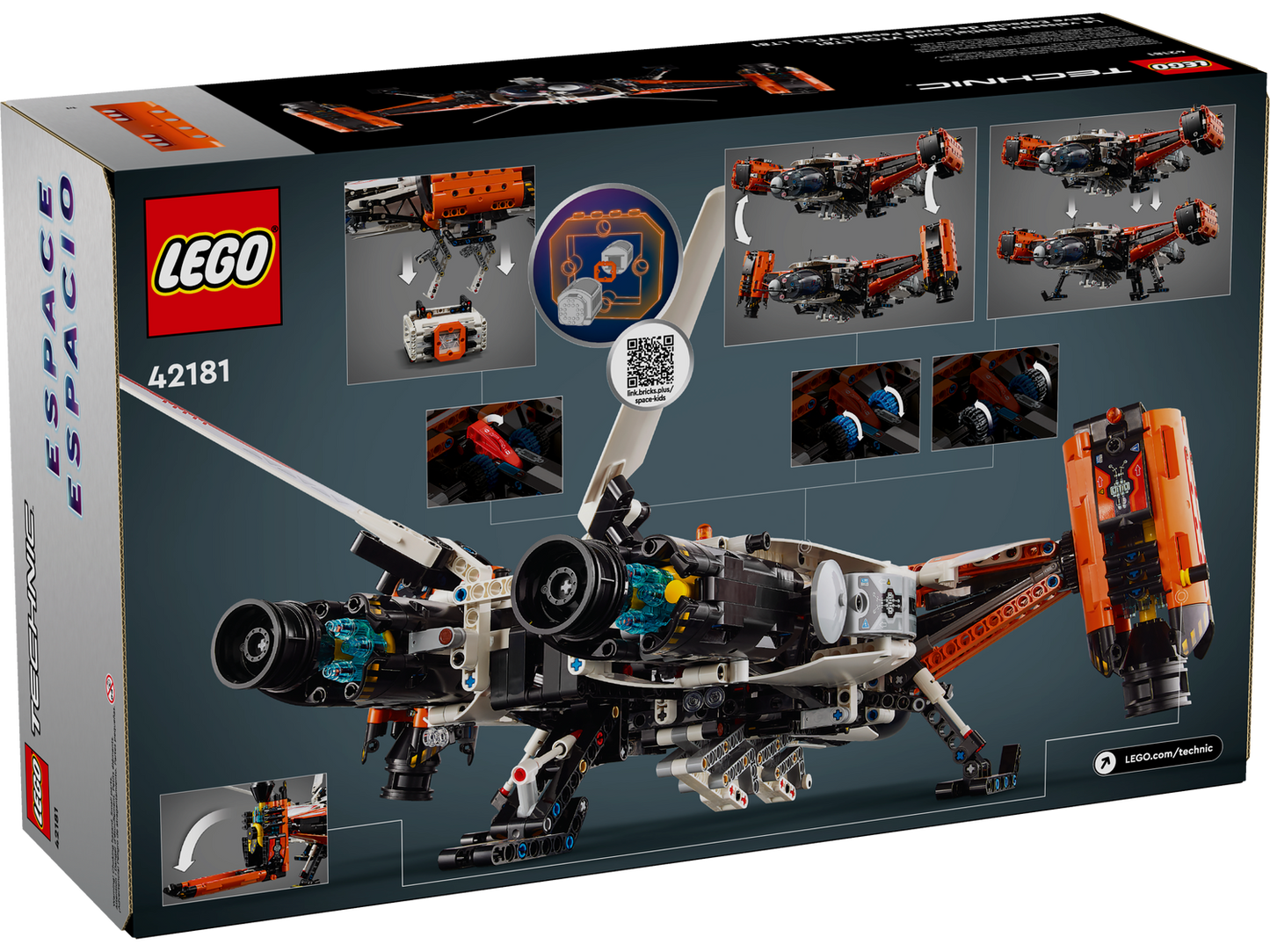 Technic 42181 VTOL Schwerlastraumfrachter LT81