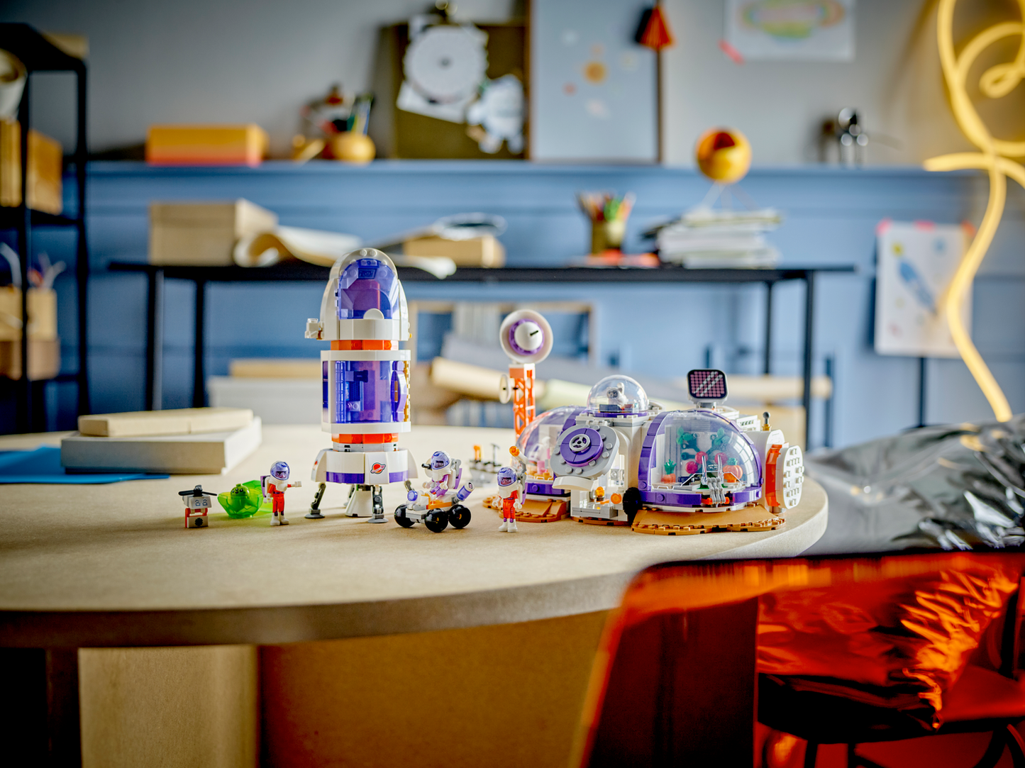 Friends 42605 Mars-Raumbasis mit Rakete