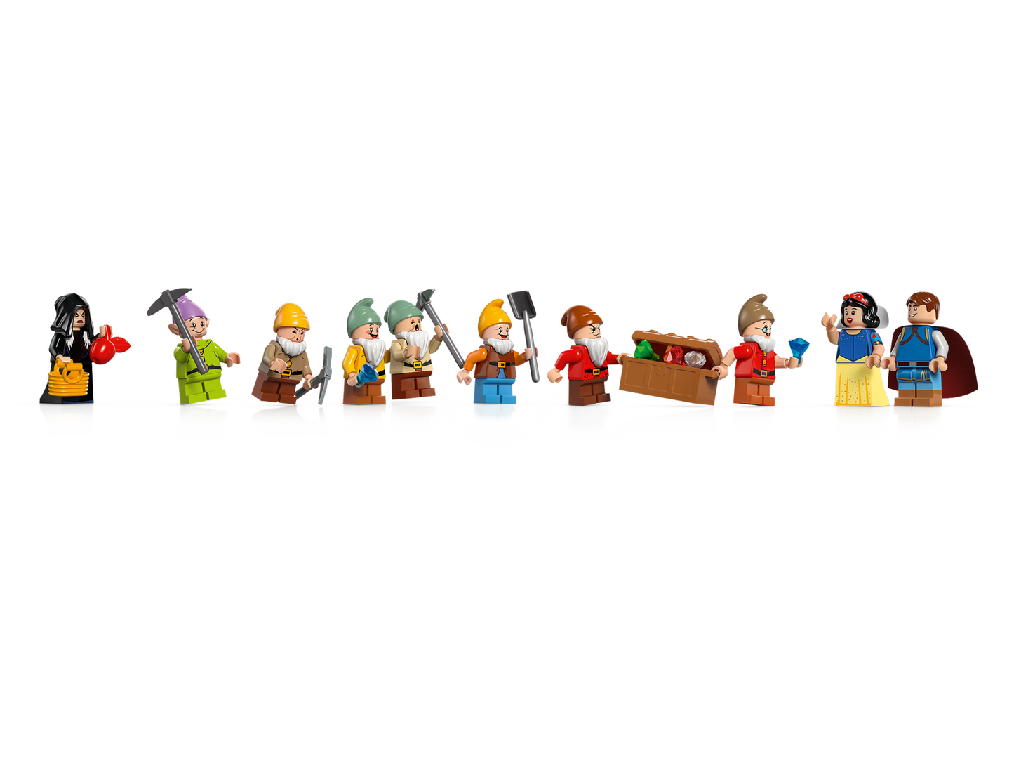 Disney 43242 Die Hütte von Schneewittchen und den sieben Zwergen