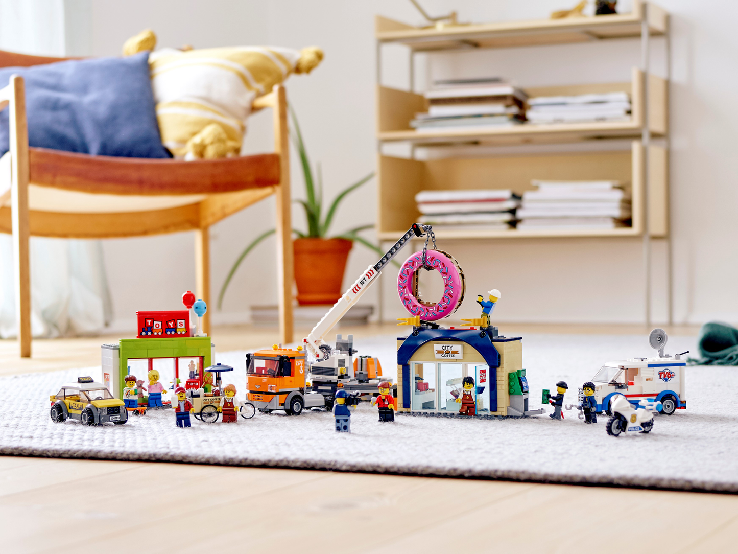 City 60233 Große Donut-Shop-Eröffnung