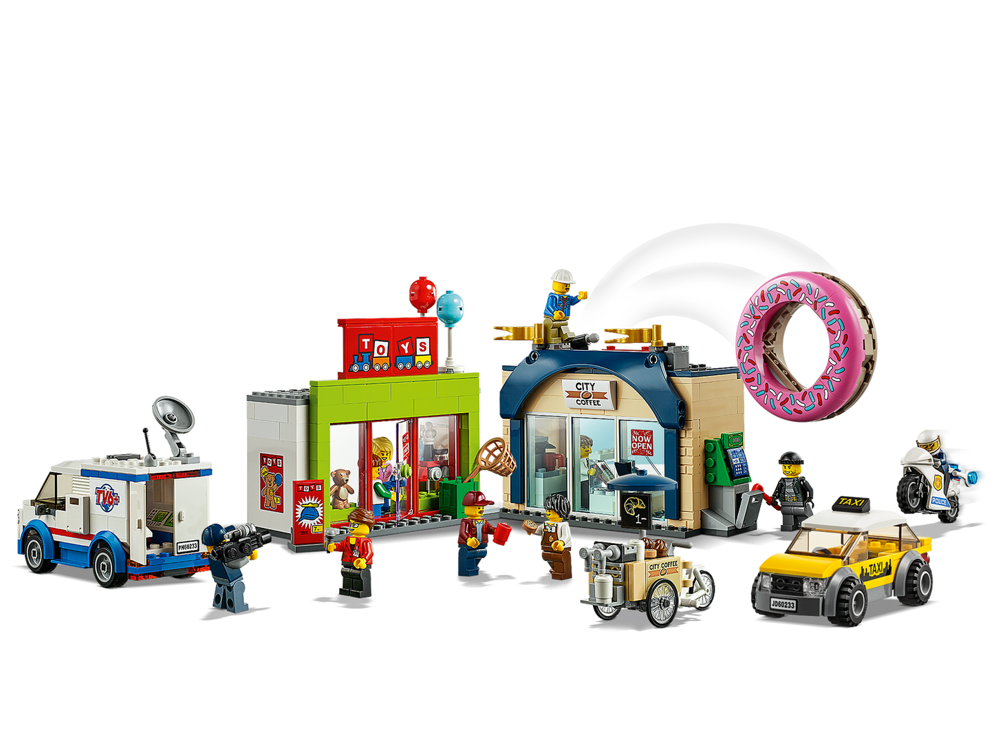 City 60233 Große Donut-Shop-Eröffnung